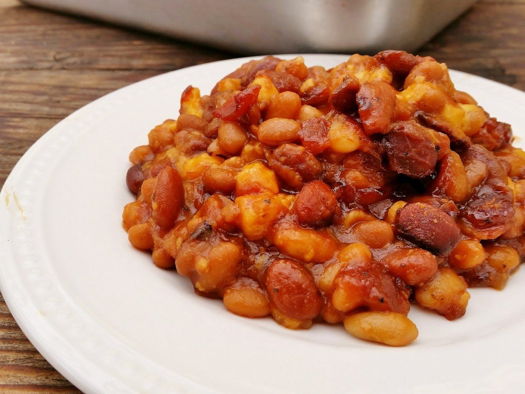 Cheesy Bacon Baked Beans